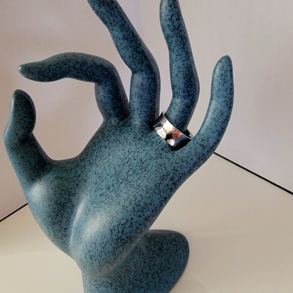 Tungsten Concave Style Ring Size 7